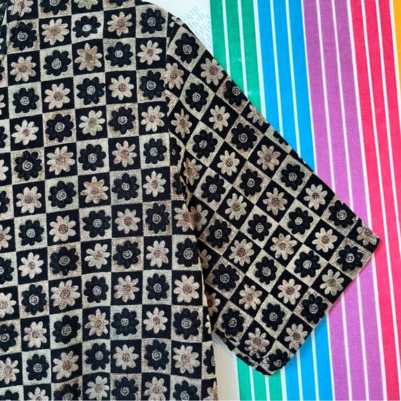 Vintage Juniors Xhilaration Baby Tee 2XL Daisy Stretch tshirt Grunge Y2K - Picture 6 of 10